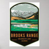 Brooks Range Galbraith Lake Poster (Voorkant)