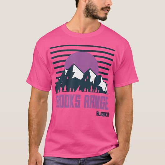 Brooks Range Mountains Alaska Wandelen Buiten T-shirt (Voorkant)