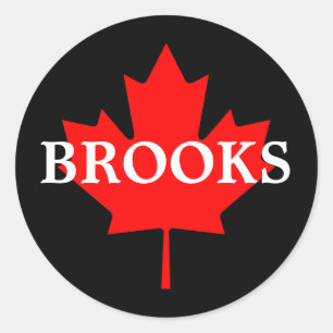 BROOKS RONDE STICKER