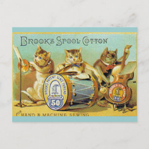 Brooks Spool Cotton Briefkaart