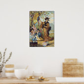 Brooks Spool Cotton Japan Poster (Keuken)