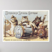 Brooks Spool Cotton Poster (Voorkant)