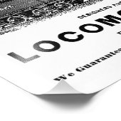 Brooks Steam Locomotive Works 1890 Kodak Foto Afdruk (Hoek)