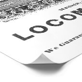 Brooks Steam Locomotive Works 1890 Poster-2 Poster (Hoek)