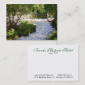 Brooks Visitekaartje (Voorkant / Achterkant)