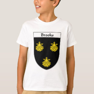 Brooks wapenschild/familiekust t-shirt