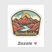 Brookside, Colorado Sticker (Vel)