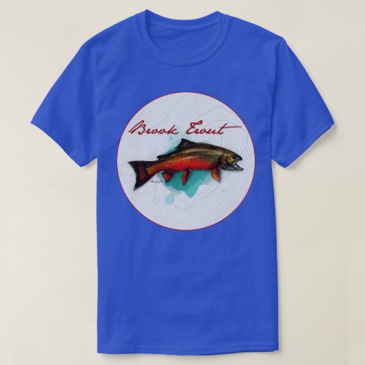BrookTrout T-shirt (Design voorkant)