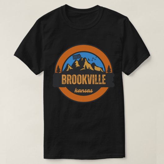 Brookville, Kansas T-shirt (Design voorkant)