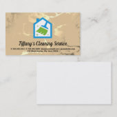 Broom House Logo | Goudmarmer Visitekaartje (Voorkant / Achterkant)