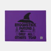 Broom Parkeren alleen alle anderen Toad Deurmat (Voorkant)