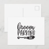 Broom parking 50c briefkaart (Voorkant / Achterkant)