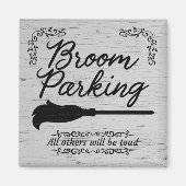 Broom Parking Magneet (Voorkant)
