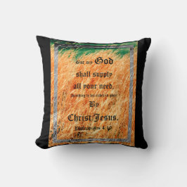 Broom Sage Abstract Filippijnen 4vs19 Kussen