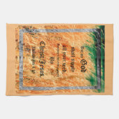 Broom Sage Abstract Filippijnen 4vs19 Theedoek (Horizontaal)