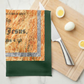 Broom Sage Abstract Filippijnen 4vs19 Theedoek (Quarter Fold)