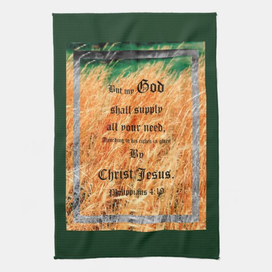 Broom Sage Abstract Filippijnen 4vs19 Theedoek (Verticaal)