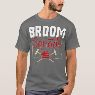 Broom Squad Curling Accessoires Winter Sportcurve T-shirt