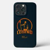Broomball Legend Cute Sports Case-Mate iPhone Case (Achterkant)