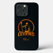 Broomball Legend Sports Pap Birthday Case-Mate iPhone Case (Achterkant)