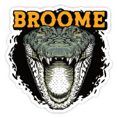 Broome, Western Australië Crocodile Sticker