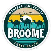 Broome, Western Australië Sticker