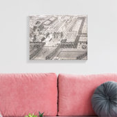Broome, zetel van Sir Basil Dixwell, uit 'Thirt' Canvas Afdruk (Insitu (Woonkamer))