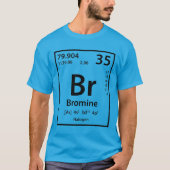 Broomelement (zwart) t-shirt (Voorkant)