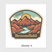 Broomfield, Colorado Sticker (Vel)