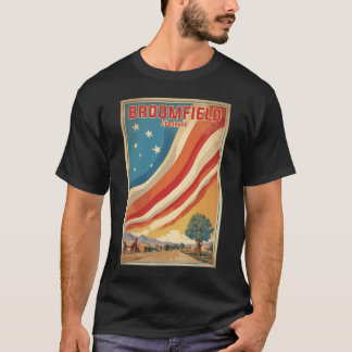 Broomfield Colorado Verenigde Staten Vintage Reize T-shirt