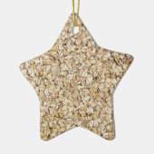 Broomgriesmeel als achtergrondstructuur keramisch ornament (Links)