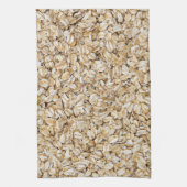 Broomgriesmeel als achtergrondstructuur theedoek (Verticaal)