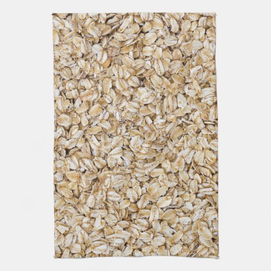 Broomgriesmeel als achtergrondstructuur theedoek (Verticaal)