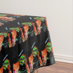 BROOMHILDA HALLOWEEN WITCH tafelblad Tafelkleed