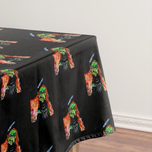 BROOMHILDA HALLOWEEN WITCH tafelblad Tafelkleed (Voorbeeld)