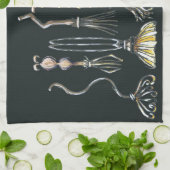 Brooms Gold Wilde keukenhanddoek (Gevouwen)