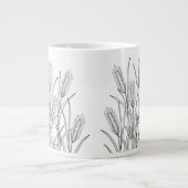 Broomsedge - Andropogon virginicus - Inheemse Plan Grote Koffiekop (Voorkant)