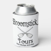 Broomstick tours blikjeskoeler (Blikje Voorkant)