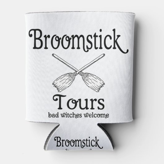Broomstick tours blikjeskoeler (Voorkant)
