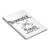 Broomstick tours notitieboek (Rechterzijde)