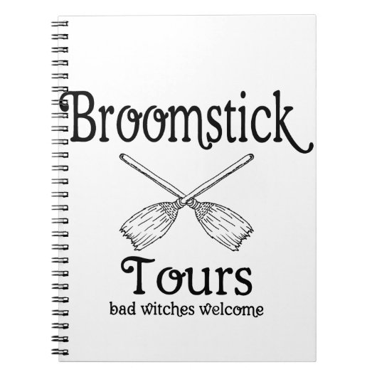 Broomstick tours notitieboek (Voorkant)