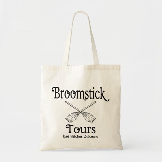 Broomstick tours tote bag (Voorkant)