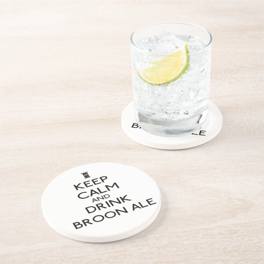 Broon ale onderzetter (Zijkant)