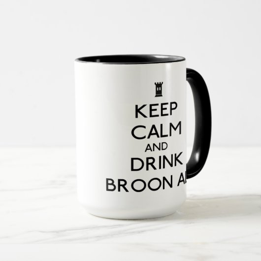 Broonale mok (Voorkant rechts)