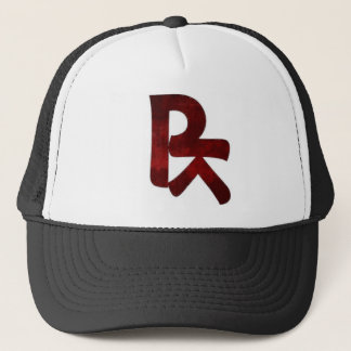BROOTLYN Logo in Bloed Trucker Pet