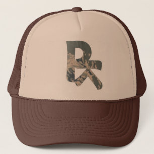 BROOTLYN-Logo in Oerwoud Camo Trucker Pet