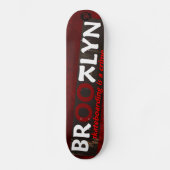 BROOTLYN Skateboarden is een misdaad Skateboard (Voorkant)