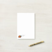 Brootsch de PooPoo Post-it® Notes (Op bureau)