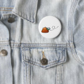 Brootsch de PooPoo Ronde Button 5,7 Cm (In situ)