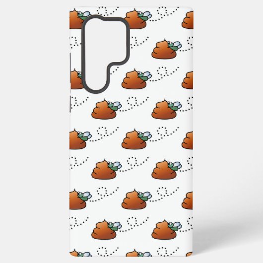 Brootsch de PooPoo Samsung Galaxy Hoesje (Achterkant)